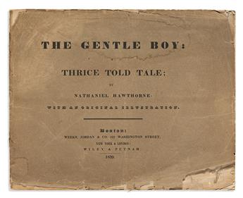 Hawthorne, Sophia Peabody, illus. (1809-1871) Nathaniel Hawthorne's The Gentle Boy.